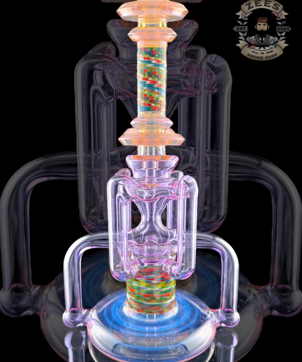 Alternative view of ASIAN KEVIN GLASS 4:2 WORKED UPTAKE RECYCLER #1 GEMINI/LUCID/PINK SLYME/LINEWORK
