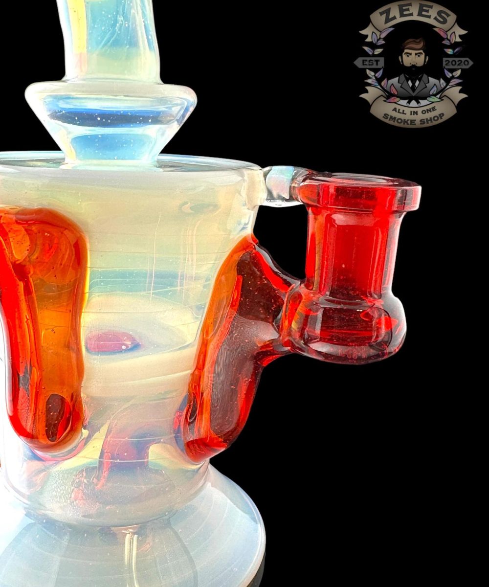 Alternative view of ROWDY GLASS: FULL COLOR GILLCYCLER GHOST X RED POMP