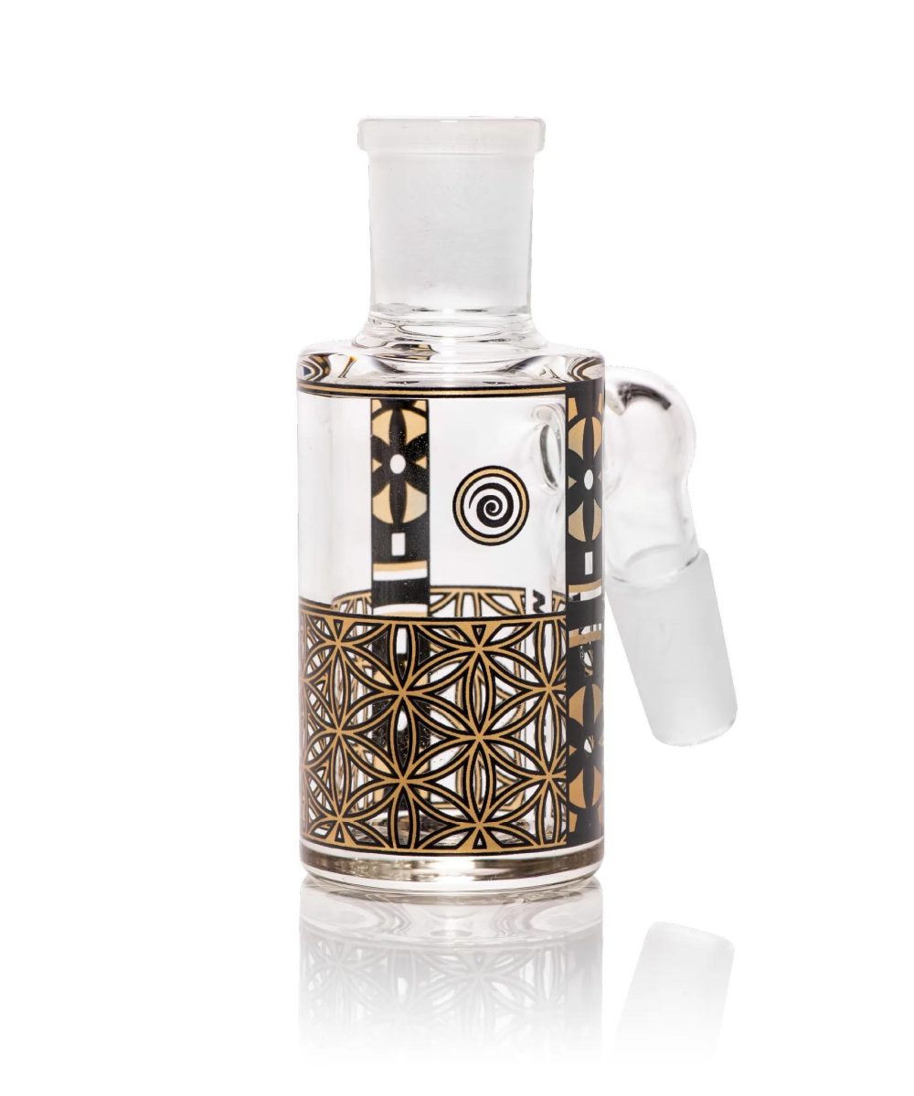 MILKY WAY GLASS: GOLDEN SEED MATRIX DRY ASH CATCHER