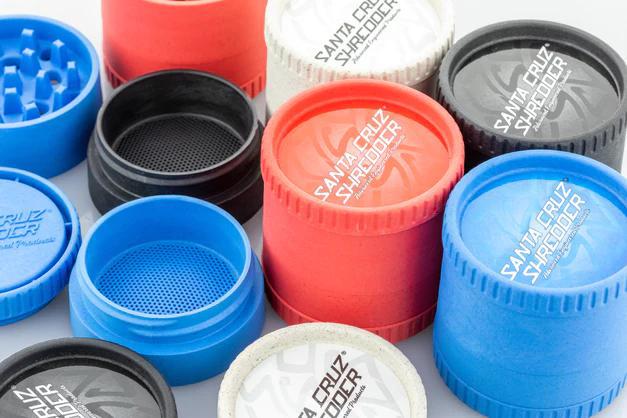 SANTA CRUZ: SHREDDER 4 PIECE HEMP BIODEGRADABLE GRINDER