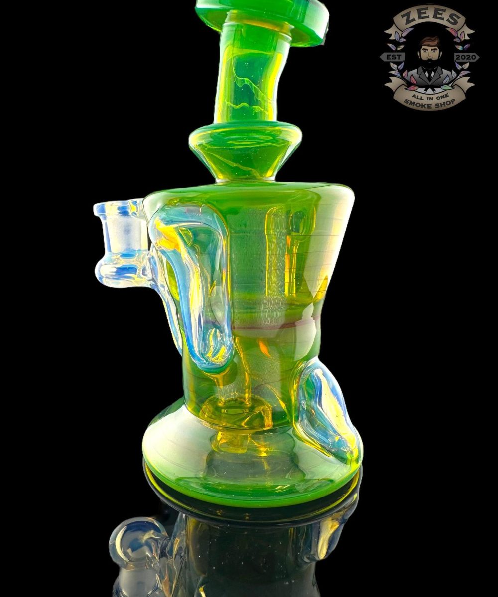 ROWDY GLASS: FULL COLOR GILLCYCLER PLANTPHIBIAN (CFL) X MOONSTONE