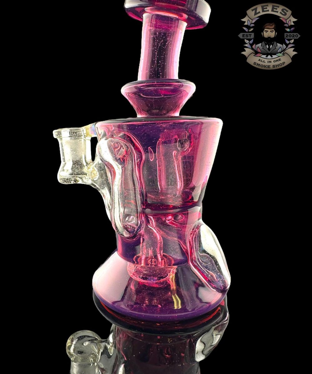 ROWDY GLASS: FULL COLOR GILLCYCLER WILD BERRY X LUCY (UV)