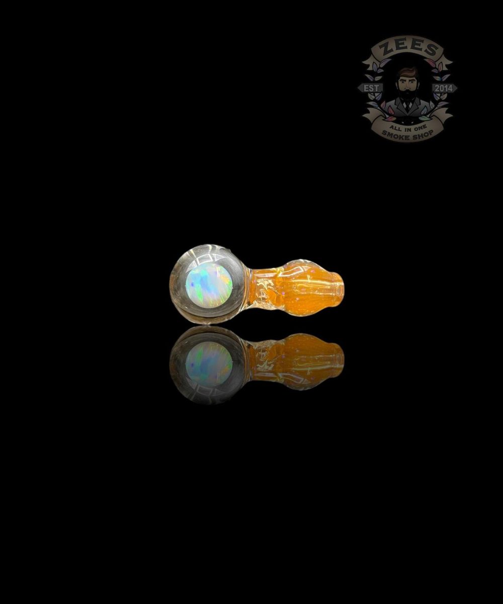 Alternative view of BHORO GLASS: CRUSHED OPAL 6MM PUFFCO PROXY BALL CAP