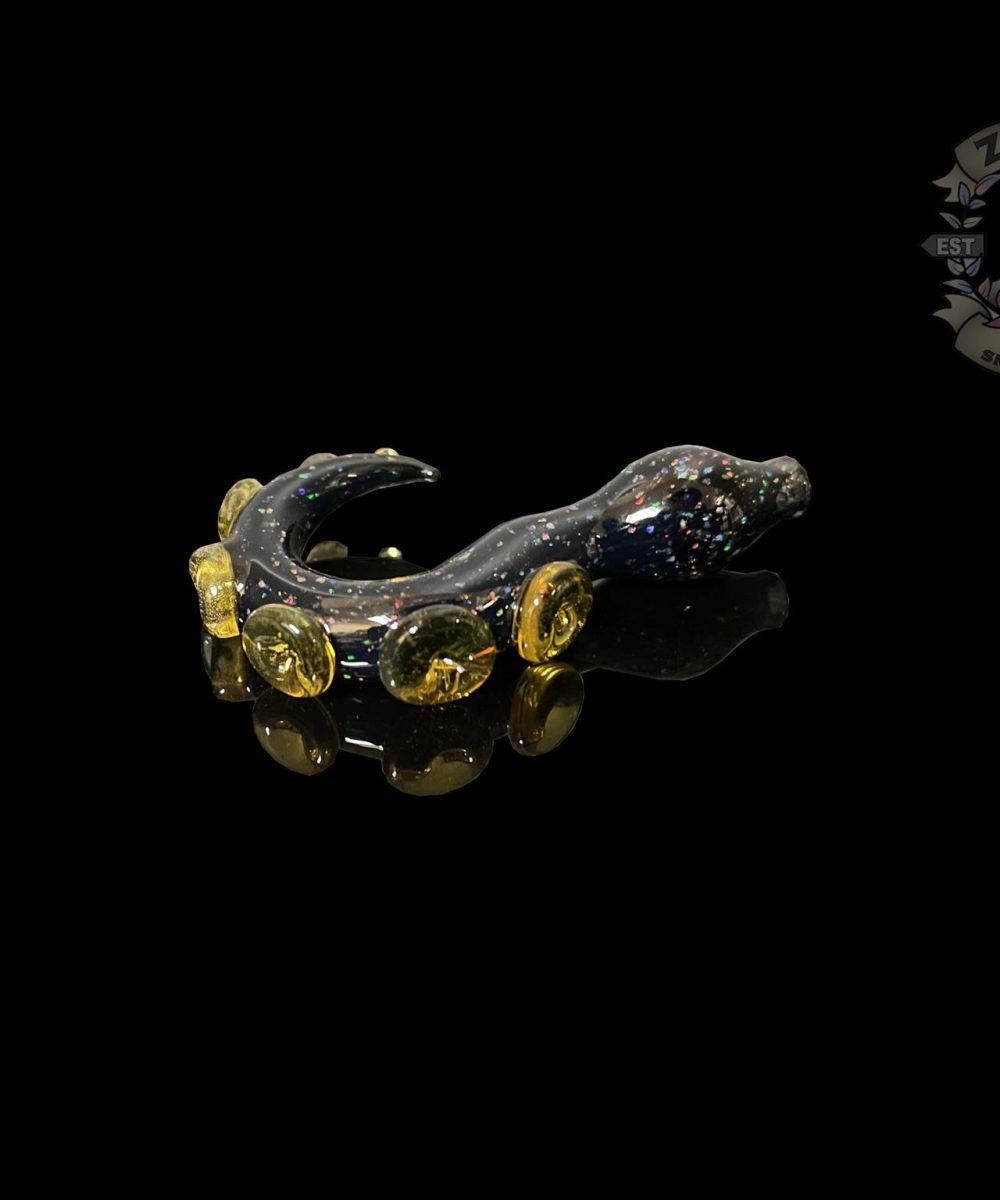 Alternative view of BHORO GLASS: CRUSHED OPAL TENTACLE PUFFCO PEAK PRO BALL CAP