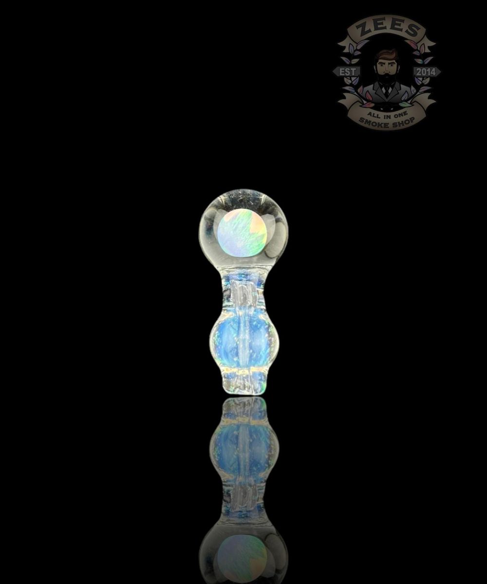 BHORO GLASS: CRUSHED OPAL 6MM PUFFCO PROXY BALL CAP