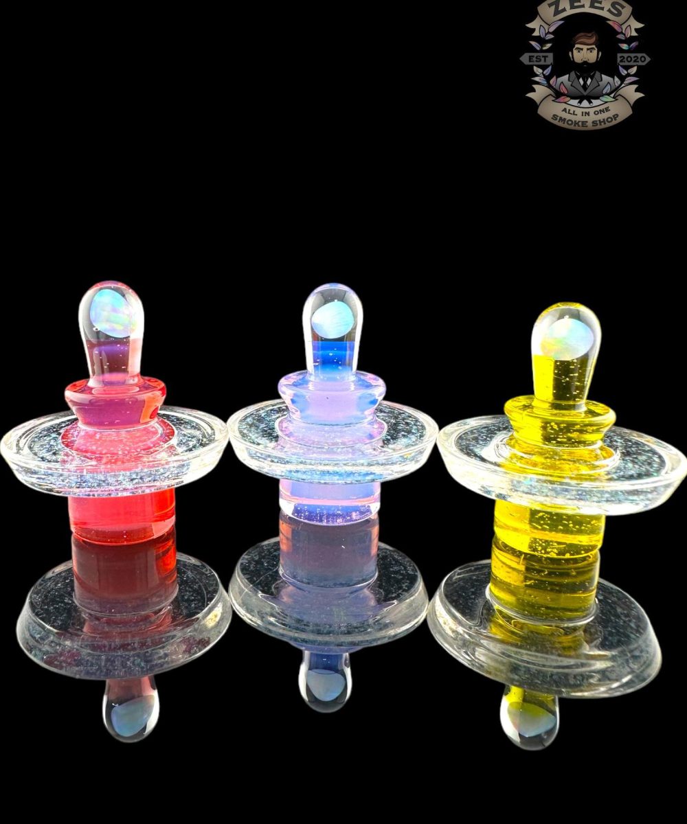 FORTUNATE GLASS: CROPAL ENCASED OPAL SLURPER CAP