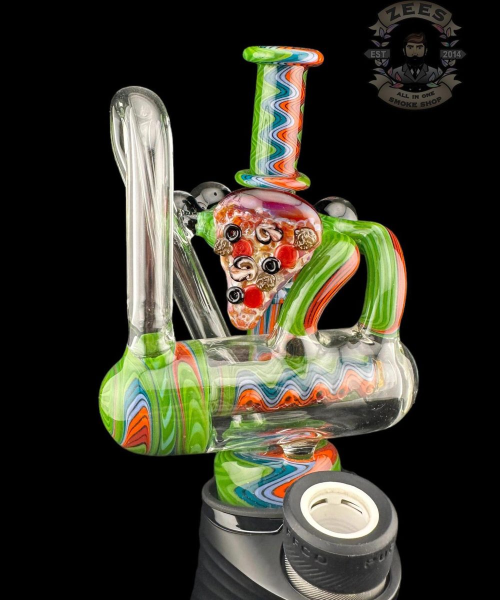 Alternative view of CALL YOUR FAM GLASS X MAD-D-LICIOUS: TMNT DAB SET AND PUFFCO PEAK ATTACHMENT