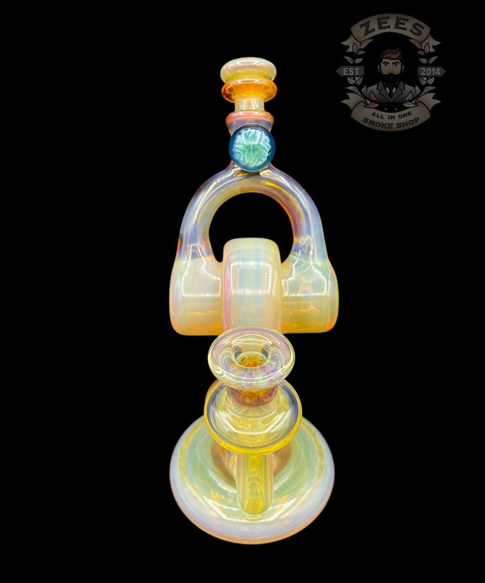 Alternative view of ET GLASS: NS YELLOW PASTEL SINGLE UPTAKE RECYCLER
