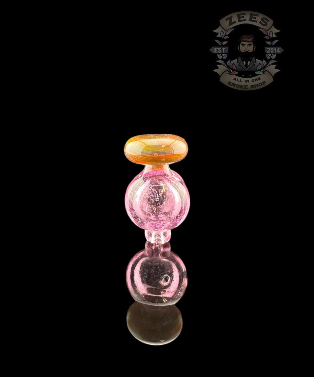 CHEVELLE GLASS: WIG WAG CRUSHED OPAL PUFFCO PEAK BUBBLE CAP