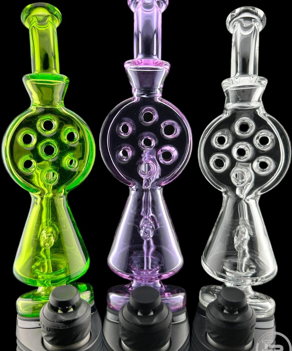 IRIDESCENT GLASS: SWISS PUFFCO PEAK ATTACHMENT