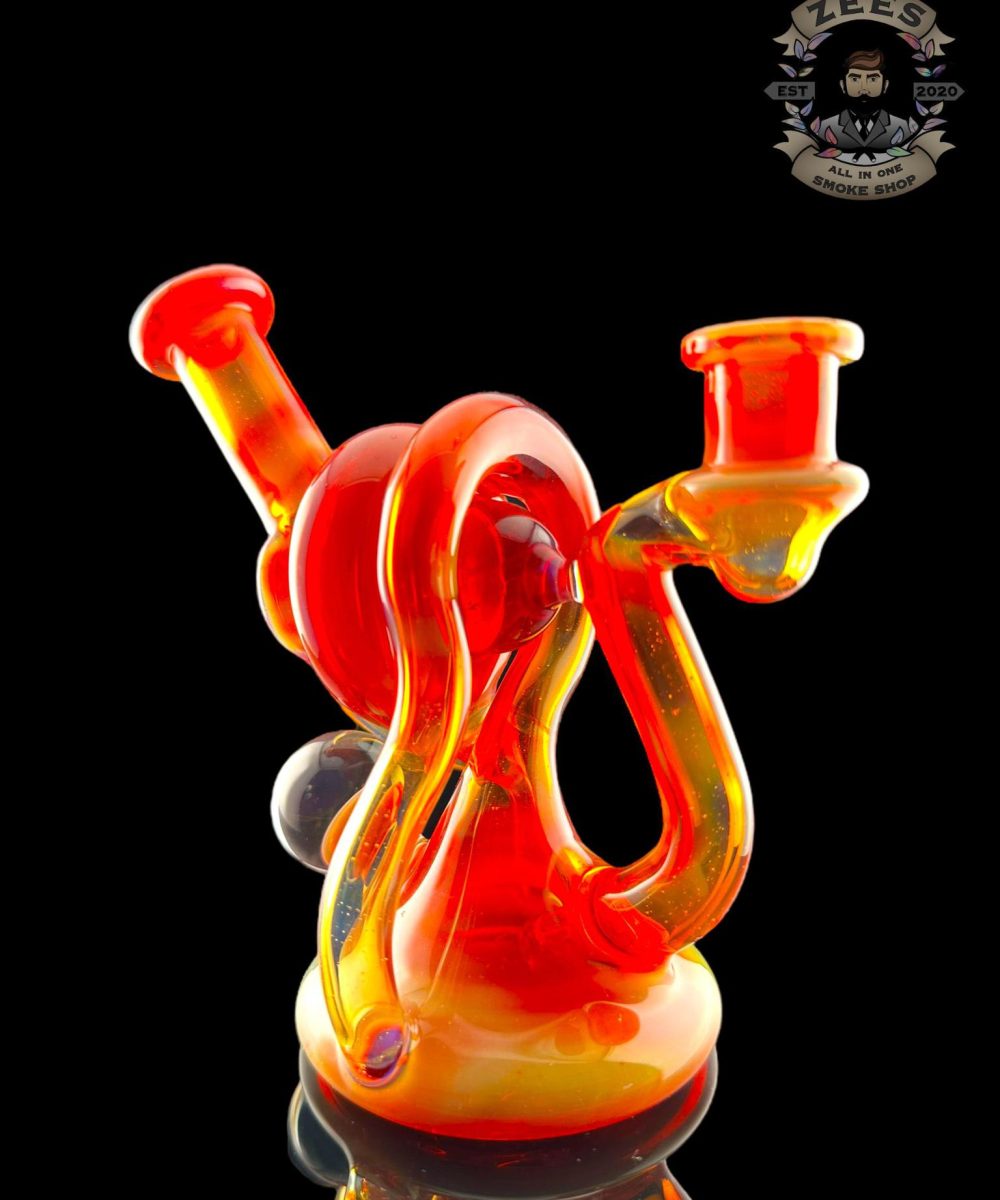 HUMADETHAT: FULL COLOR INFINITY LOOP RECYCLE PURPLE RAINBOW OVER PHONEIX COPPER RUBY