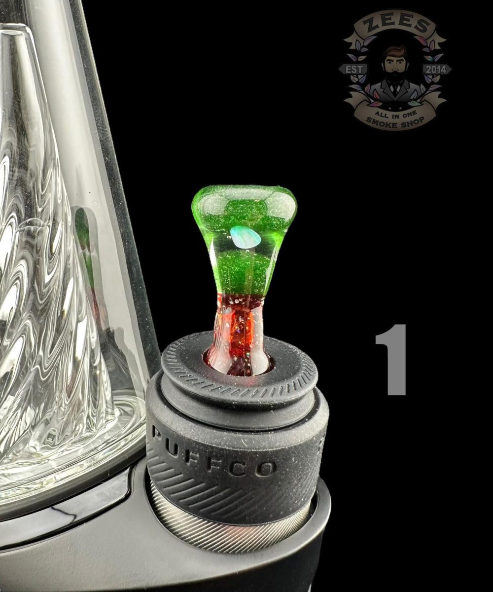 Alternative view of CHEVELLE GLASS: ENCASED OPAL PUFFCO PEAK PRO BALL CAP