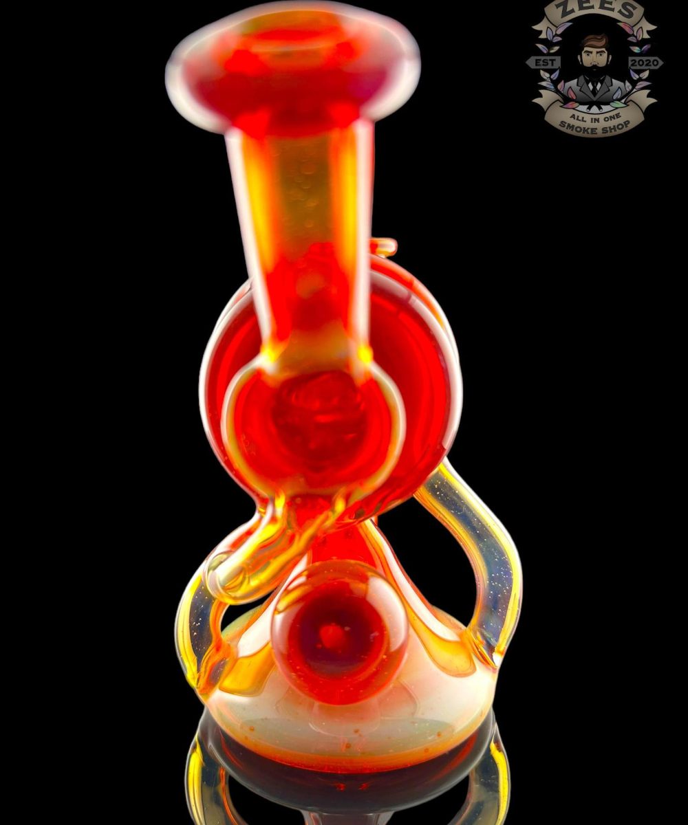 Alternative view of HUMADETHAT: FULL COLOR INFINITY LOOP RECYCLE PURPLE RAINBOW OVER PHONEIX COPPER RUBY