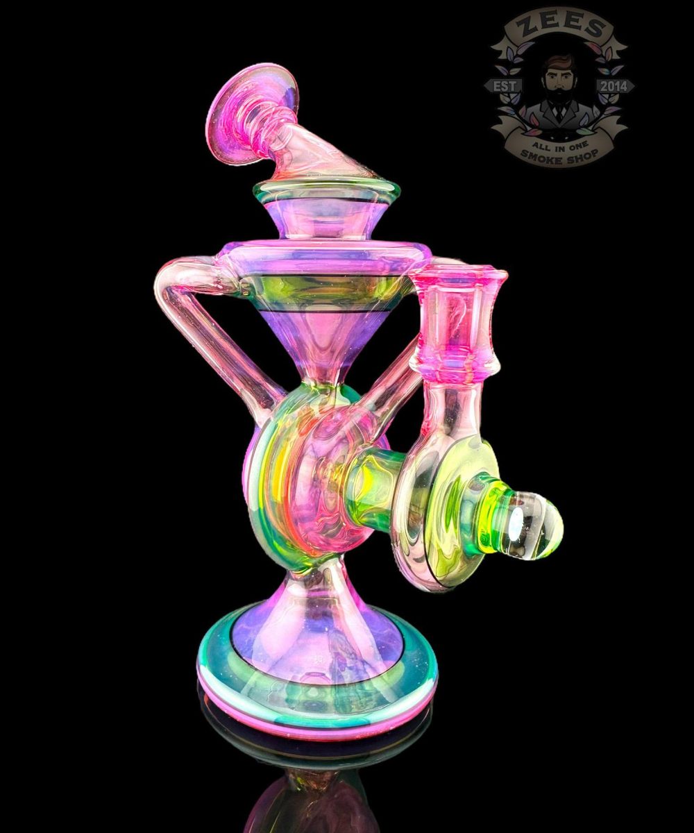 BABY GORILLA GLASS: PLANTPHIBIAN (CFL) x TELEMEGENTA REV-A DUAL UPTAKE RECYCLER