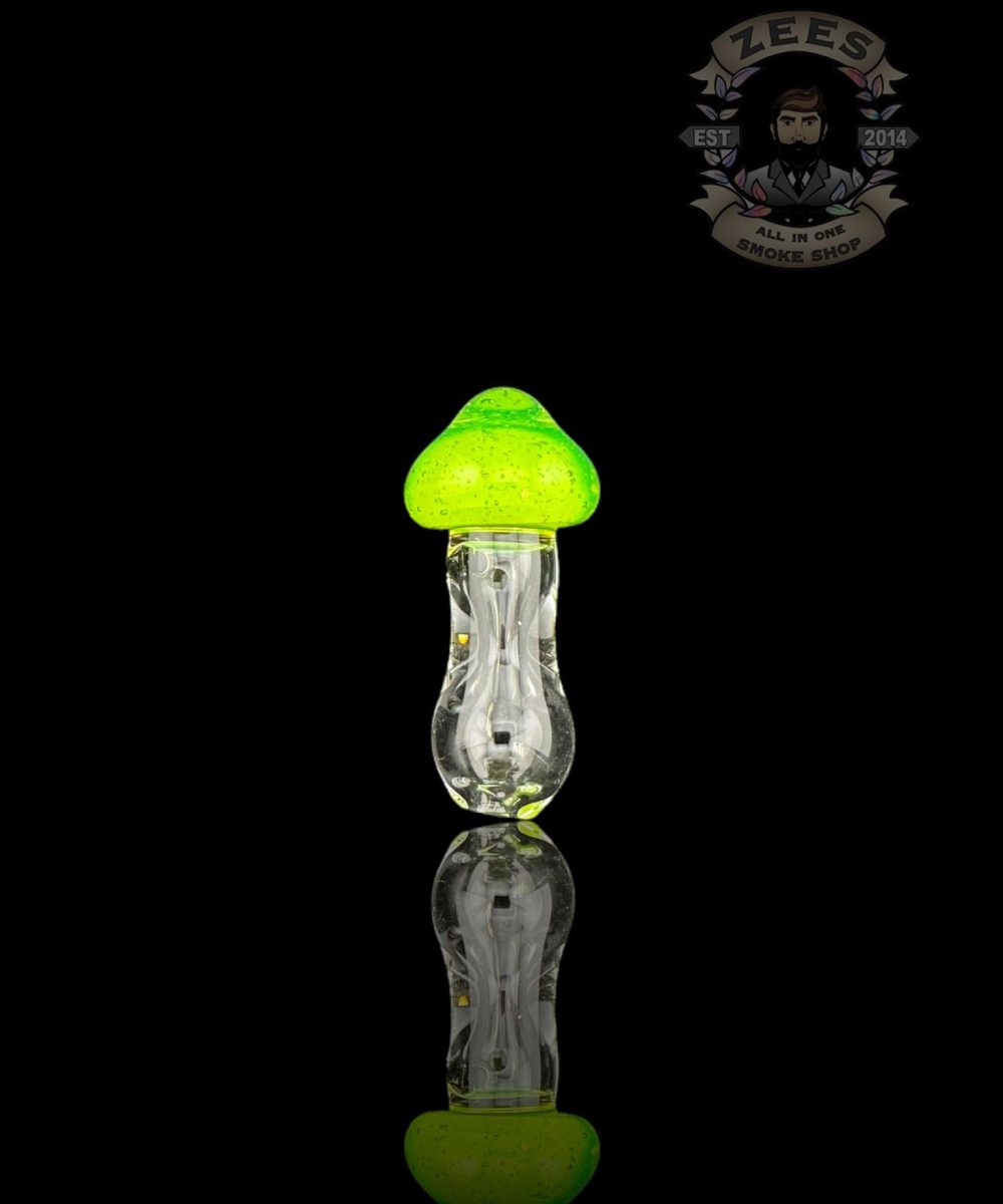 MIND BLOWING GLASS: SHROOM CAP PUFFCO PEAK PRO BALL CAP