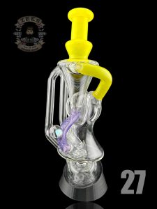 #27 YELLOW & PURPLE LOLLIPOP