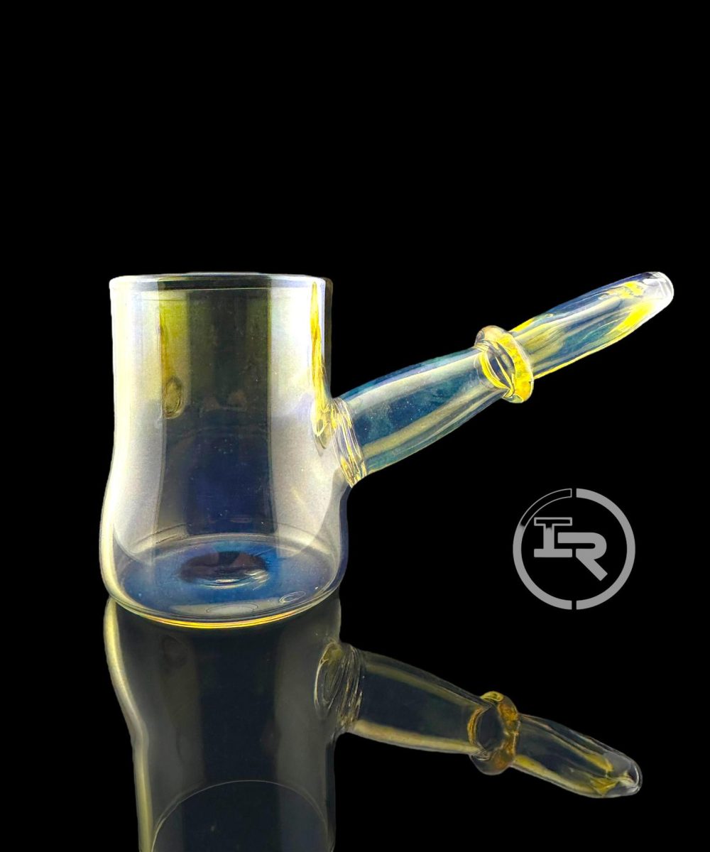 Alternative view of IRIDESCENT GLASS: FUMED HAMMER PUFFCO PROXY ATTACHMENT **PRE-ORDER**