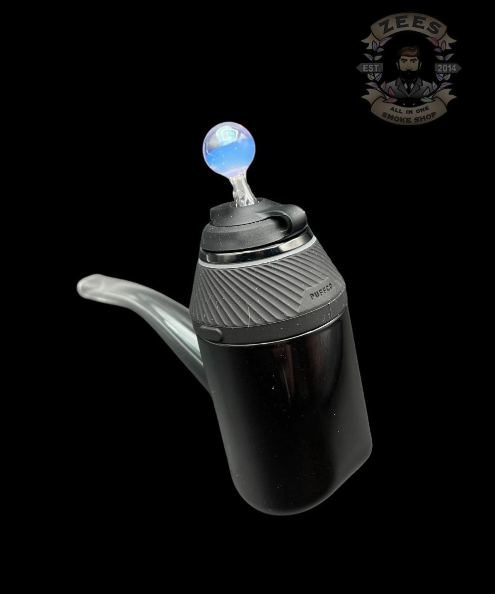 Alternative view of CAPTAIN TOKEZ GLASS: ENCASED OPAL PUFFCO PROXY BALL CAP