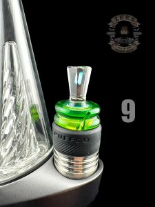 #9 FOREST GREEN W/ FACETED OPAL