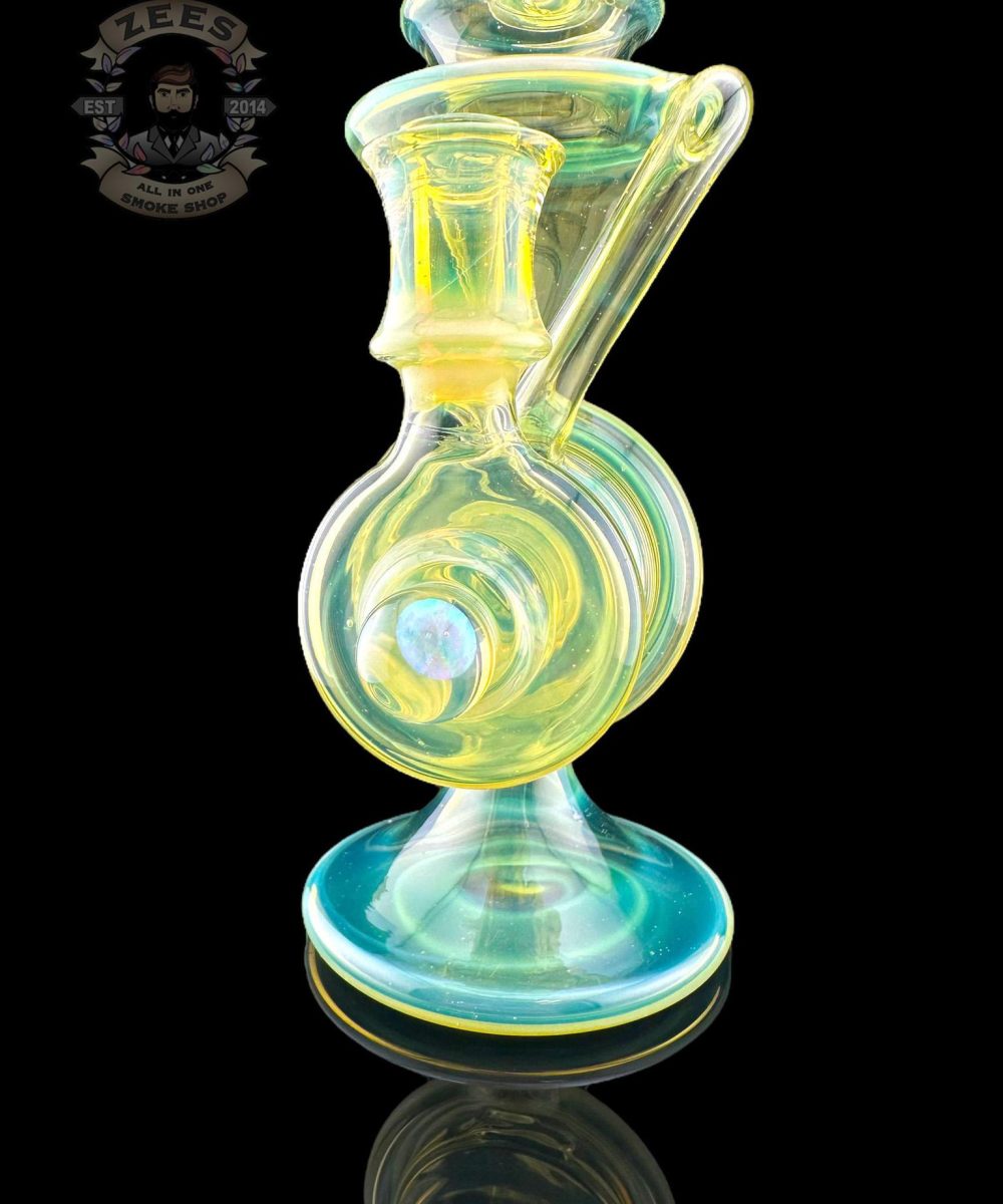 Alternative view of BABY GORILLA GLASS: DENSE YOSHI (CFL) REV-A DUAL UPTAKE RECYCLER