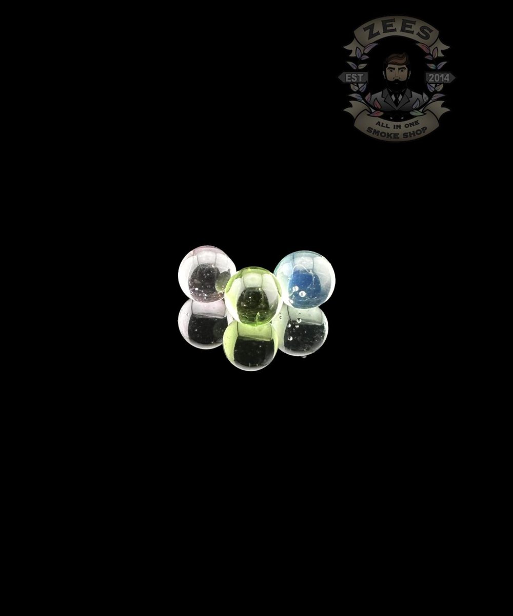 CAPTAIN TOKEZ GLASS: 4MM ASSORTED TERP PEARL 3PK