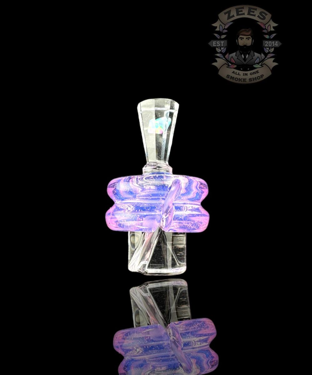 ONE TRICK PONY: FACETED ENCASED OPAL ROCKULUS 3DXL PUFFCO PEAK PRO CARB CAP