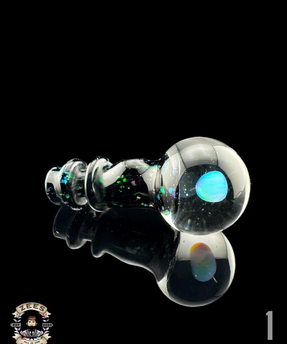 Alternative view of CAPTAIN TOKEZ GLASS: HEADY CROPAL PUFFCO PEAK PRO JOYSTICK CAP