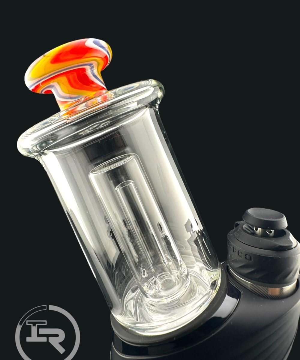 Alternative view of IRIDESCENT GLASS: SWIRL PUFFCO PEAK ATTACHMENT