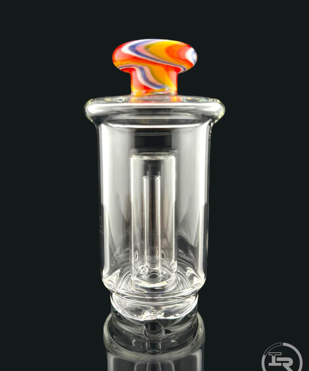 IRIDESCENT GLASS: SWIRL PUFFCO PEAK ATTACHMENT