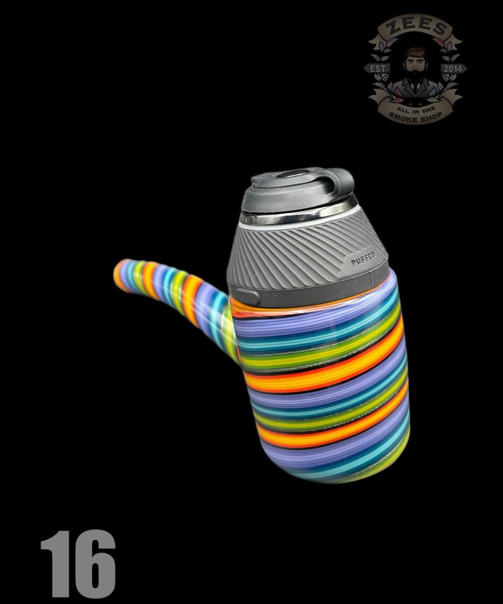 Alternative view of CALIGHTOSCOPE GLASS: 16-30 PUFFCO PROXY ATTACHMENT