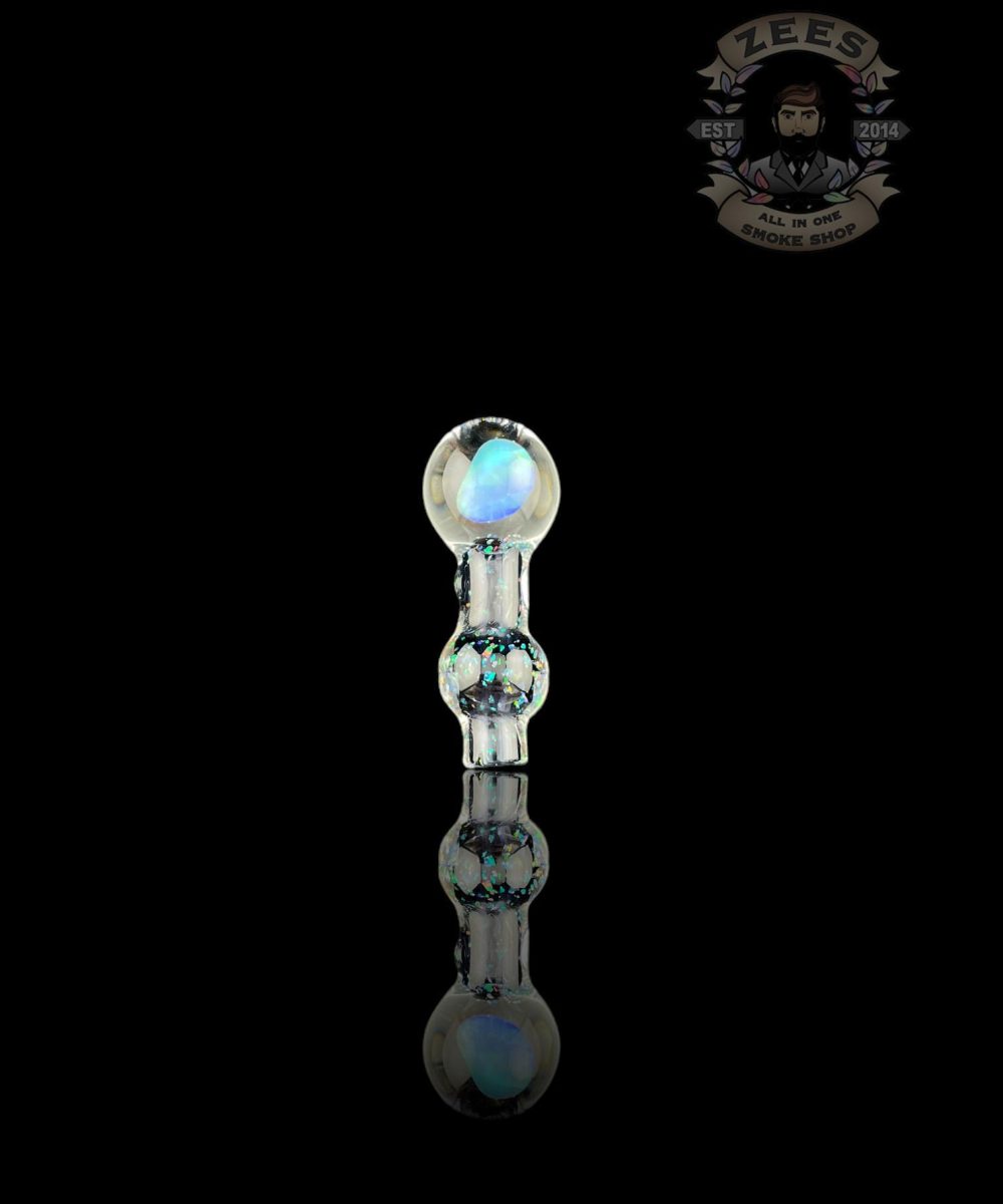 ORGANIK GLASS: CROPAL ENCASED OPAL PUFFCO PROXY BALL CAP