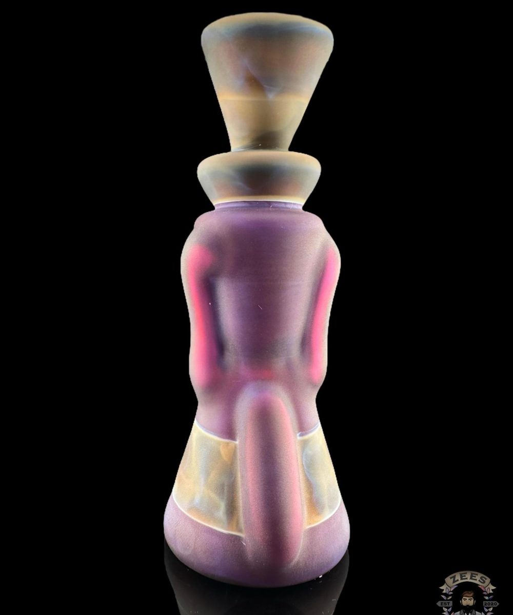 Alternative view of RYCRAFTED GLASS: XL SIZE SANDBLASTED ROYAL JELLY X CUSTOM