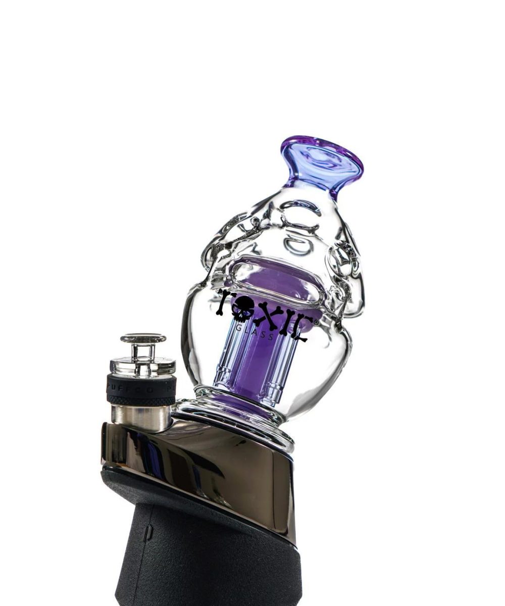 Alternative view of MK100 GLASS: TOXIC FAB TREE PERC PUFFCO PEAK ATTACHMENT