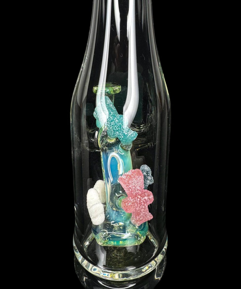 Alternative view of EMPERIAL GLASS: META ASSORTED COLORED GUMMIES BOTTLE RIG