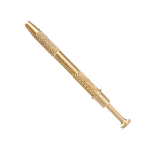 IRIDESCENT GLASS: PEARL GRABBER BRUSHED GOLD