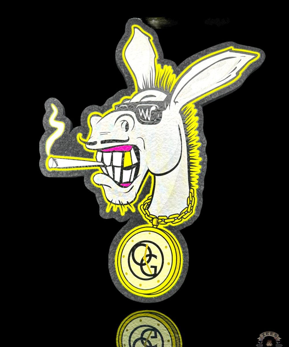 MOOD MATS: 8" FOREVER ROLLING HIGH x DOPEASSGLASSLV