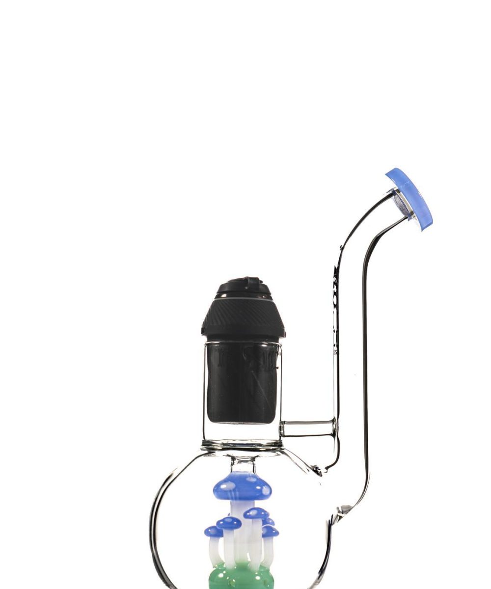 MK100 GLASS: MUSHROOM GLOBE PUFFCO PROXY ATTACHMENT