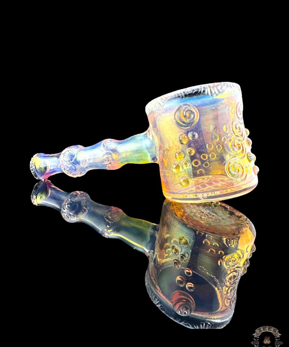 HENSLEY ART GLASS: FULLY WORKED PUFFCO PROXY ATTACHMENT