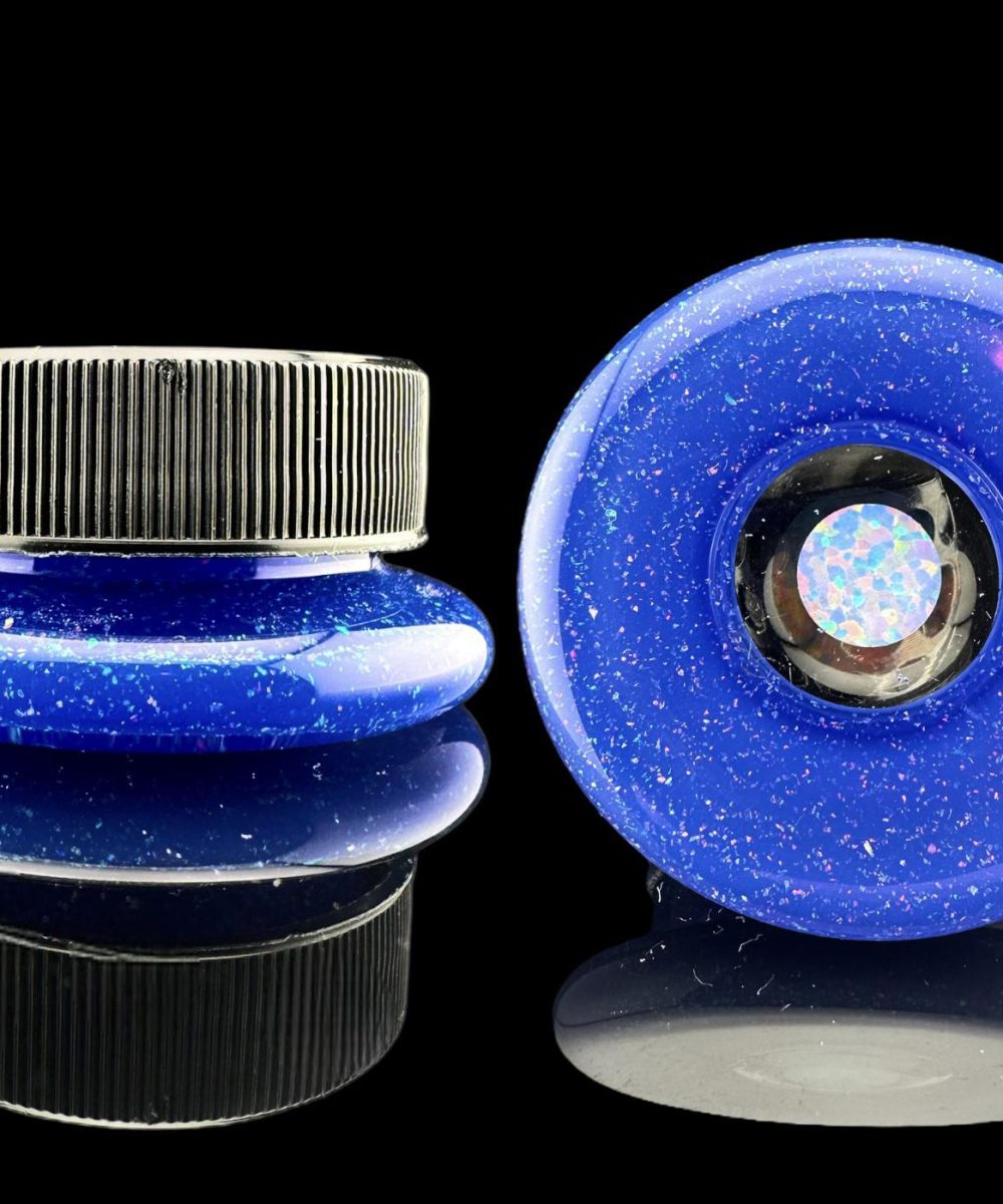 Alternative view of SOUP GLASS: FULLY WORKED JAR