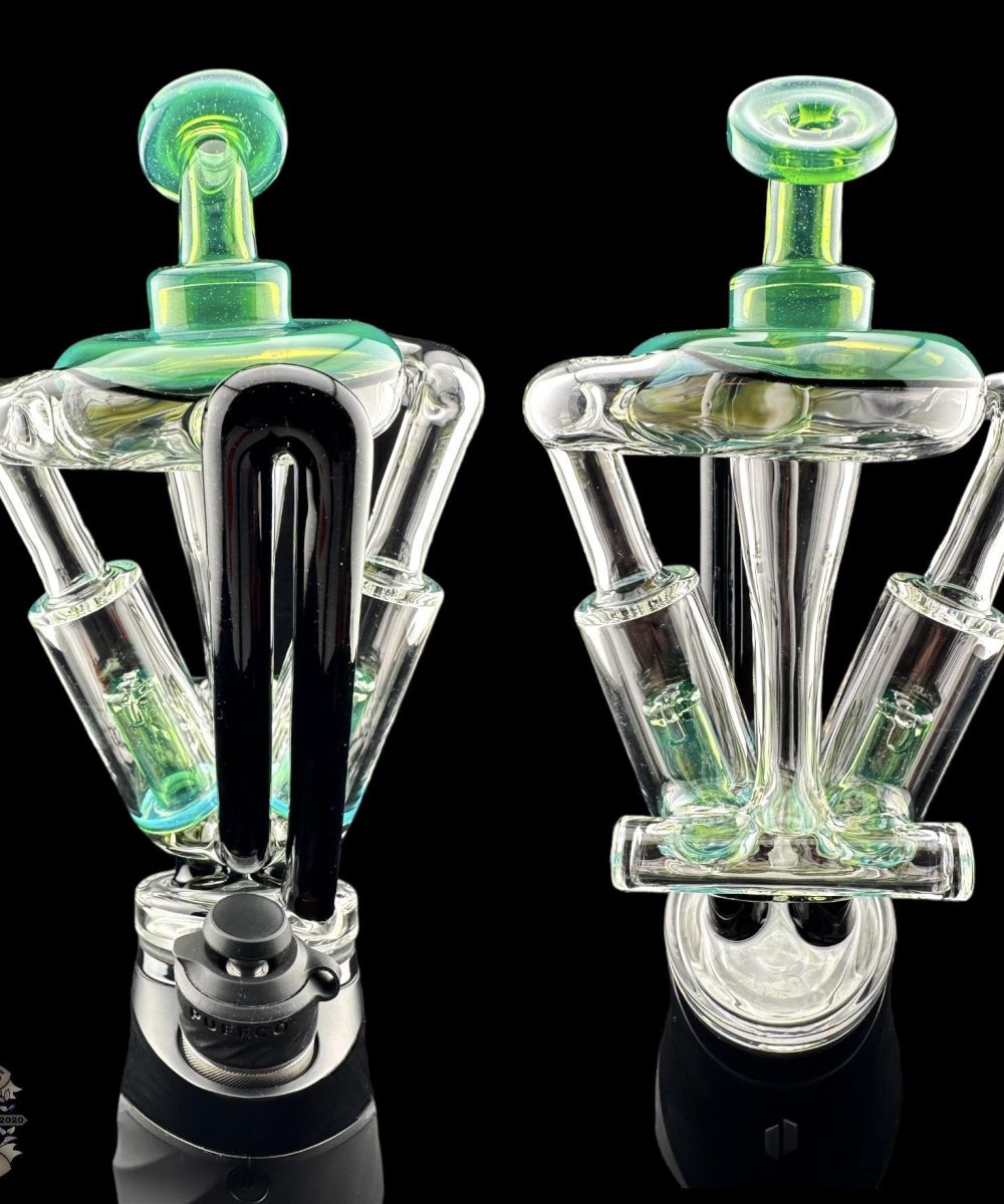 NIB GLASS: V-TWIN PUFFCO PEAK ATTACHMENT