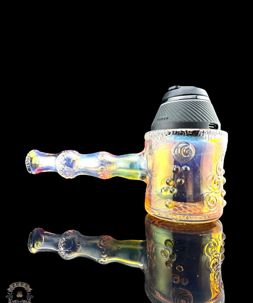 Alternative view of HENSLEY ART GLASS: FULLY WORKED PUFFCO PROXY ATTACHMENT