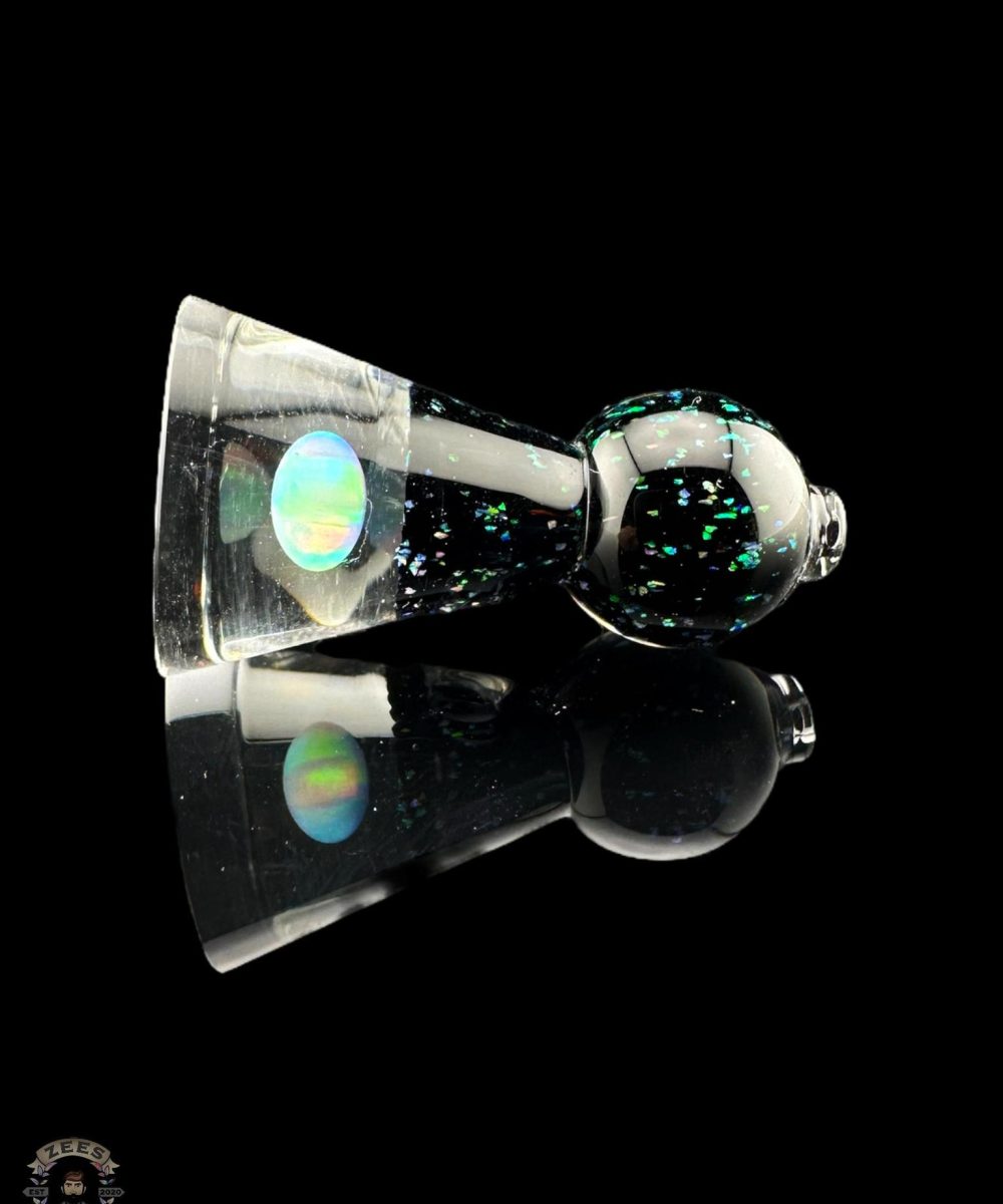 SMIR GLASS: CRUSHED OPAL NEFERTITI PUFFCO PEAK PRO BALL CAP