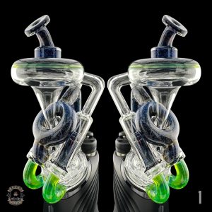 #1 - BLUE/PURP DICHRO OVER JET BLACK