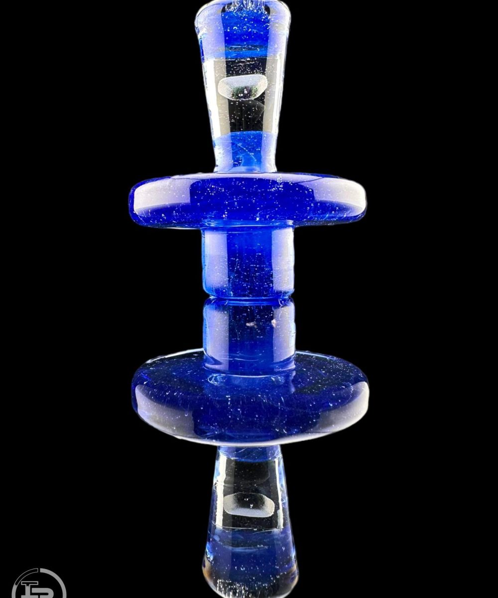 Alternative view of IRIDESCENT GLASS: ENCASED OPAL COLOR SLURPER CAP