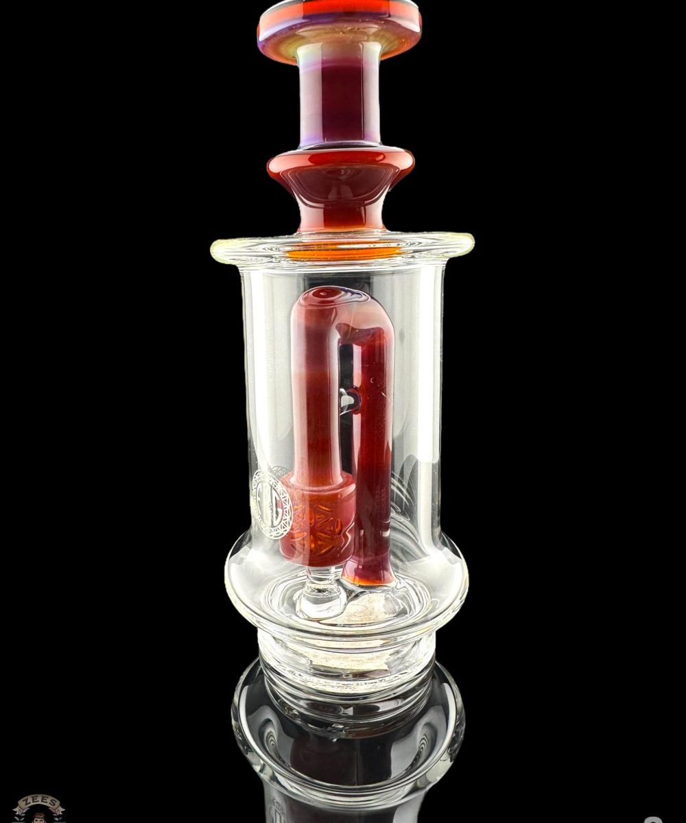 Alternative view of FATBOY GLASS: COLOR ACCENTED PUFFCO PEAK ATTACHMENT
