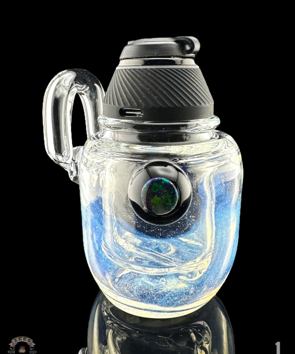 COOPERS GLASS: ENCASED OPAL COIN PUFFER PUFFCO PROXY ATTACHMENT