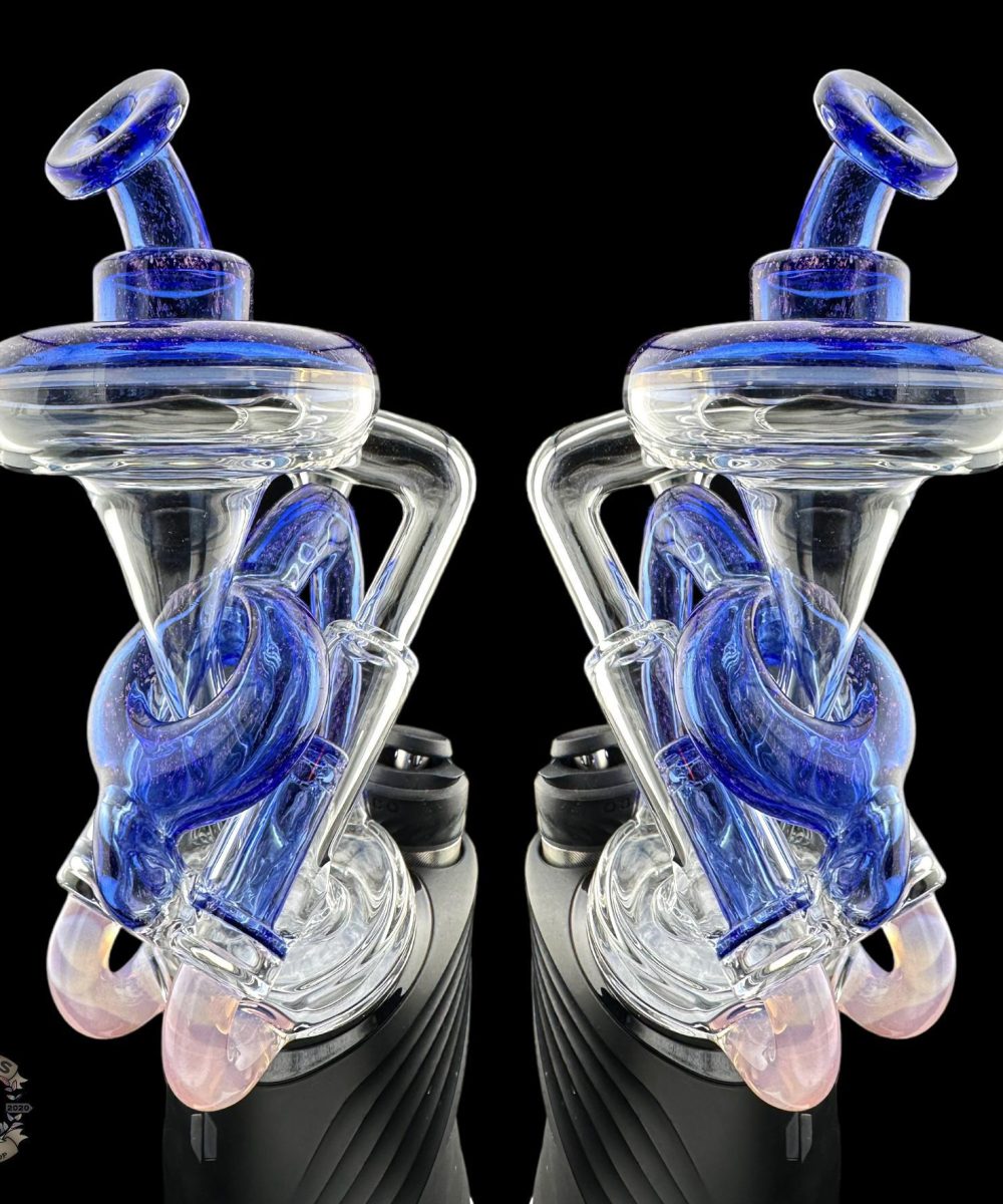 Alternative view of NIB GLASS: DOUBLE PISTON PUFFCO PEAK ATTACHMENT