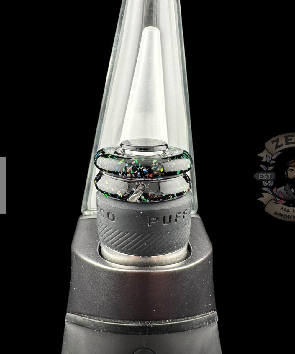 ONE TRICK PONY: CRUSHED OPAL ROCKULUS PUFFCO PEAK SPINNER CARB CAP