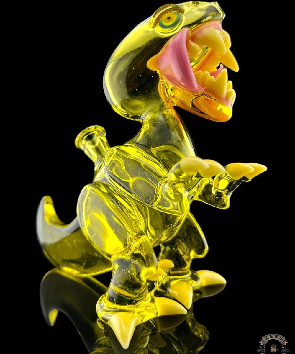 Alternative view of ELBO GLASS: 10" XL SIZE OPEN MOUTH RAPTOR SERUM (CFL)