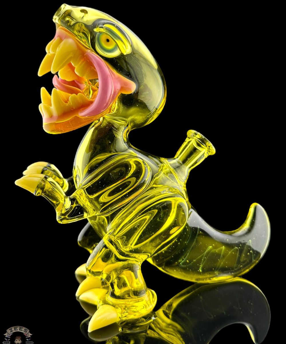 ELBO GLASS: 10" XL SIZE OPEN MOUTH RAPTOR SERUM (CFL)